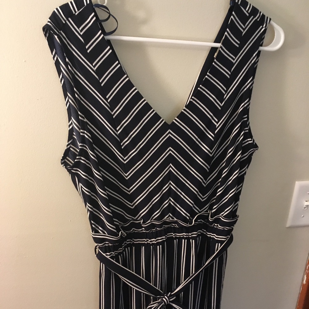 Stripped jumpsuit